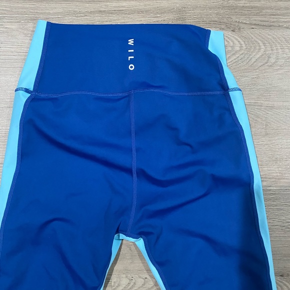 Wilo The Label Blue Cropped Leggings Medium - Picture 5 of 6
